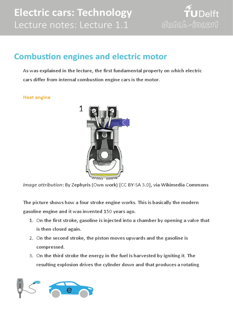 Electric Cars vs. Combustion Engines | PDF | Engines | Electric Car