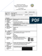 Department of Education Division of City Schools - Mandaluyong Eulogio Rodriguez Integrated School Pre-Vocational Lesson Plan S.Y 2019-2020