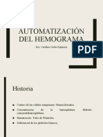 Automatización del hemograma 2020