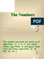 Numbers 0 9