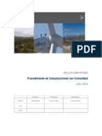 PECLI-PO-EnV-PRC006 - Procedimiento de Comunicaciones Con Comunidad