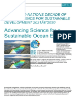 UN Decade of Ocean Science for Sustainable Development