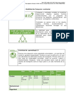 Habilidad de Comparar-Contrastar