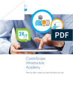 CommScope Infrastructure Academy Brochure