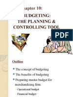Budgeting: The Planning & Controlling Tool