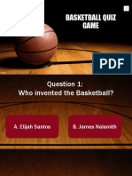BASKETBALL QUIZ GAME - Elijah Santos
