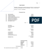 Resumen Presupuesto Et Huaribamba