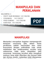 MANIPULASI DAN PERIKLANAN