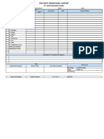 Trip Sheet Operational Support