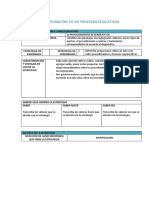 Plantilla de Integración Tic en Procesos Educativos