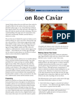 Nutritional Value Making Salmon Roe Caviar