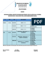 Cronograma de La Recepción Del Portafolio 3p Sec. 2
