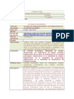 Resumen Analitico Tipos de Contrato Laboral