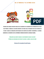 PLAN  SEMANAL  DE  TRABAJO DEL 1º AL 5 DE MARZO  DE 2021