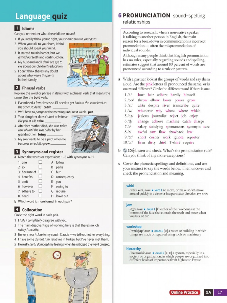 Idioms and Synonyms Practice | PDF | English Language | Syntax