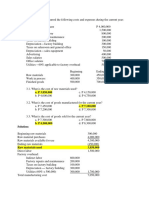 Manufacturing Excercise 3