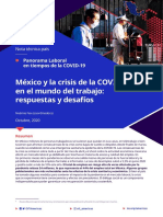 El impacto de la COVID-19 en el mercado laboral mexicano