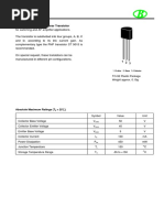 NPN Silicon Epitaxial Planar Transistor