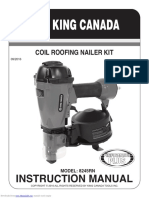 Instruction Manual: Coil Roofing Nailer Kit