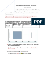 Approximately 2.5% (By Empirical Rule, As The Distribution Is Mound-Shaped) of The