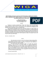 Identifikasi Masalah Dan Potensi Desa Berbasis Indek Desa Membangun (Idm) Di Desa Gondowangi Kecamatan Wagir Kabupaten Malang