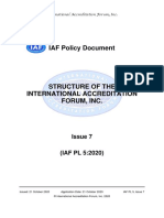 Estructura de la IAF