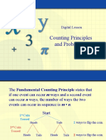 Counting Principles and Probability: Digital Lesson