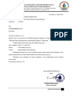 Surat Permohonan Untuk Menjadi Tenaga Pengajar