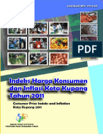Indeks Harga Konsumen Dan Inflasi Kota Kupang 2011