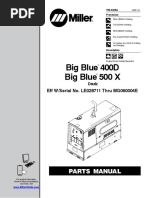 Part List Miller Series Big Blue 500 X | PDF | Components | Mechanical  Engineering