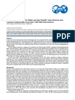 SPE 165090 A Porosity-Fill Sealant For Water and Gas Shutoff: Case Histories and Lessons Learned After More Than 1,000 Well Interventions