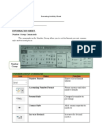 Information Sheet Number Group Commands