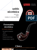 Estomatitis Nicotínica