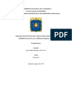 Análisis geotécnico del suelo para cimentaciones superficiales en el complejo Qhapac Ñan