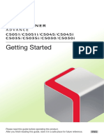 Getting Started Imagerunner - c5051