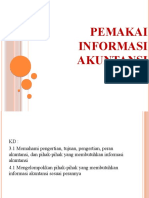 Pemakai Informasi Akuntansi