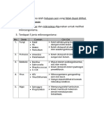 Nota Mikroorganisma Hidupan Seni