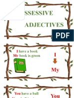Possessive Adjectives Grammar Guides 124625