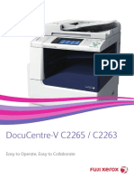 Docucentre-V C2265 / C2263: Easy To Operate, Easy To Collaborate