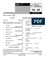 VA-05 Vocab 2 With Solutions