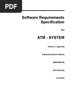 Srs (Software Requirement Specification)