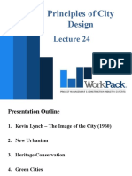 Lecture 24. Principles of City Design