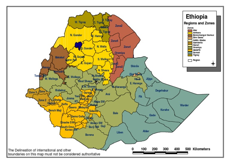 Ethio Map | PDF | Ethiopia | Horn Of Africa