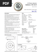 04 Item 225 (Salwico UV Flame Detector NS-AUV) Incl 221 and