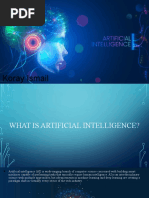 Artificial Intelligence (AI) : Koray Ismail