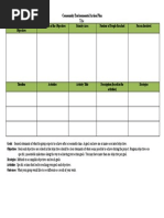 Community Environmental Action Plan