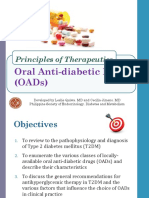 Oral Antidiabetic Drugs