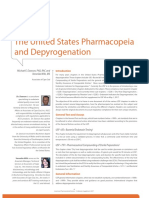 USP standards and guidance on depyrogenation processes