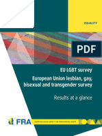 Eu Lgbt Survey Results at a Glance En
