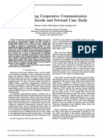 Implementing Cooperative Communication Protocols: Decode and Forward Case Study